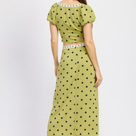 POLKA DOT MIDI SKIRT WITH LACE TRIM-Emory Park-[option4]-[option5]-[option6]-[option7]-[option8]-Shop-Boutique-Clothing-for-Women-Online