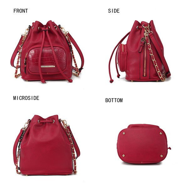 The Azalea Bucket Bag by Mia K-MKF Collection by Mia K-[option4]-[option5]-[option6]-[option7]-[option8]-Shop-Boutique-Clothing-for-Women-Online