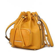 The Azalea Bucket Bag by Mia K-MKF Collection by Mia K-Yellow-One Size-[option4]-[option5]-[option6]-[option7]-[option8]-Shop-Boutique-Clothing-for-Women-Online
