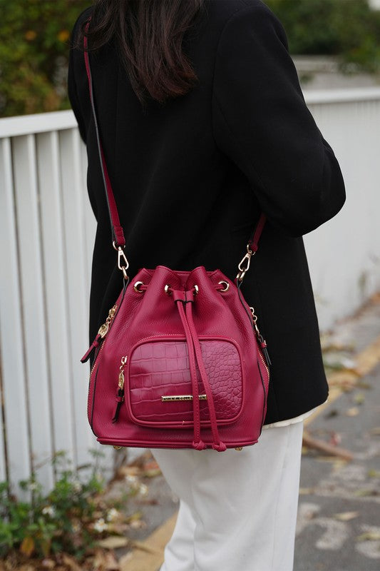 The Azalea Bucket Bag by Mia K-MKF Collection by Mia K-[option4]-[option5]-[option6]-[option7]-[option8]-Shop-Boutique-Clothing-for-Women-Online