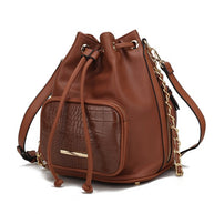 The Azalea Bucket Bag by Mia K-MKF Collection by Mia K-Brown-One Size-[option4]-[option5]-[option6]-[option7]-[option8]-Shop-Boutique-Clothing-for-Women-Online