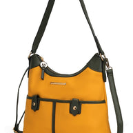 The Harper Vegan Leather Shoulder Bag by Mia K-MKF Collection by Mia K-Mustard-Olive-One Size-[option4]-[option5]-[option6]-[option7]-[option8]-Shop-Boutique-Clothing-for-Women-Online