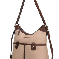 The Harper Vegan Leather Shoulder Bag by Mia K-MKF Collection by Mia K-Taupe - Brown-One Size-[option4]-[option5]-[option6]-[option7]-[option8]-Shop-Boutique-Clothing-for-Women-Online
