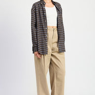 OVERSIZED PLAID SHIRT-Emory Park-[option4]-[option5]-[option6]-[option7]-[option8]-Shop-Boutique-Clothing-for-Women-Online