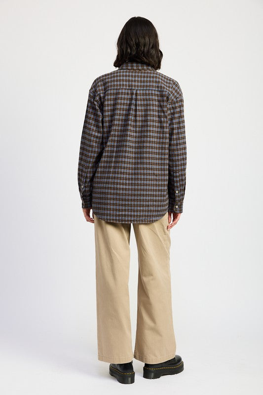 OVERSIZED PLAID SHIRT-Emory Park-[option4]-[option5]-[option6]-[option7]-[option8]-Shop-Boutique-Clothing-for-Women-Online