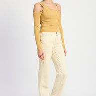 CORDUROY FULL PANTS WITH POCKETS-Emory Park-[option4]-[option5]-[option6]-[option7]-[option8]-Shop-Boutique-Clothing-for-Women-Online