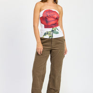 CORDUROY FULL PANTS WITH POCKETS-Emory Park-[option4]-[option5]-[option6]-[option7]-[option8]-Shop-Boutique-Clothing-for-Women-Online
