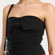 FOLD OVER CORSET TOP-Emory Park-[option4]-[option5]-[option6]-[option7]-[option8]-Shop-Boutique-Clothing-for-Women-Online