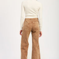 DISTRASSED CORDUROY PANTS-Emory Park-[option4]-[option5]-[option6]-[option7]-[option8]-Shop-Boutique-Clothing-for-Women-Online