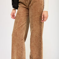 DISTRASSED CORDUROY PANTS-Emory Park-[option4]-[option5]-[option6]-[option7]-[option8]-Shop-Boutique-Clothing-for-Women-Online