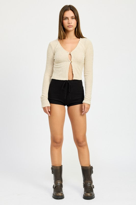 CROPPED SWEATER CARDIGAN-Emory Park-[option4]-[option5]-[option6]-[option7]-[option8]-Shop-Boutique-Clothing-for-Women-Online