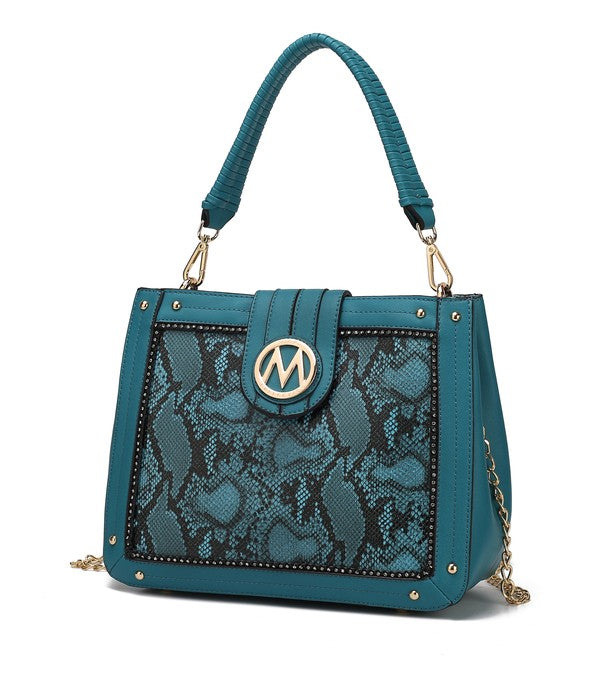 The Kamala Shoulder Bag by Mia K.-MKF Collection by Mia K-Turquoise-One Size-[option4]-[option5]-[option6]-[option7]-[option8]-Shop-Boutique-Clothing-for-Women-Online