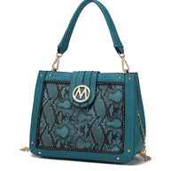The Kamala Shoulder Bag by Mia K.-MKF Collection by Mia K-Turquoise-One Size-[option4]-[option5]-[option6]-[option7]-[option8]-Shop-Boutique-Clothing-for-Women-Online
