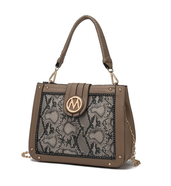 The Kamala Shoulder Bag by Mia K.-MKF Collection by Mia K-Taupe-One Size-[option4]-[option5]-[option6]-[option7]-[option8]-Shop-Boutique-Clothing-for-Women-Online