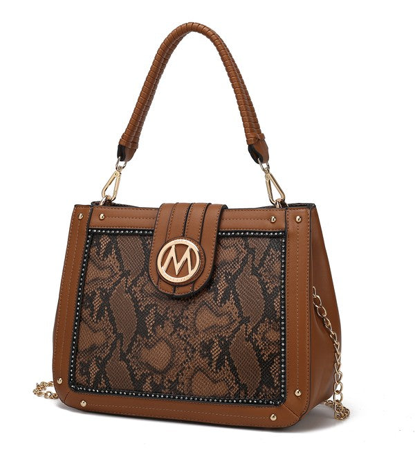 The Kamala Shoulder Bag by Mia K.-MKF Collection by Mia K-Cognac-One Size-[option4]-[option5]-[option6]-[option7]-[option8]-Shop-Boutique-Clothing-for-Women-Online