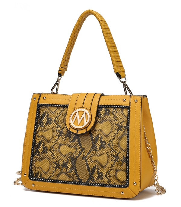 The Kamala Shoulder Bag by Mia K.-MKF Collection by Mia K-Mustard-One Size-[option4]-[option5]-[option6]-[option7]-[option8]-Shop-Boutique-Clothing-for-Women-Online