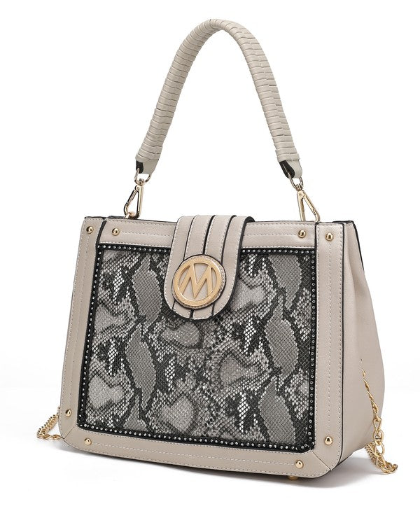 The Kamala Shoulder Bag by Mia K.-MKF Collection by Mia K-Light Grey-One Size-[option4]-[option5]-[option6]-[option7]-[option8]-Shop-Boutique-Clothing-for-Women-Online
