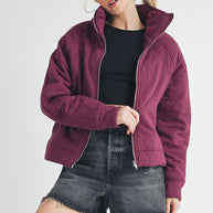 Darla Quilted Jacket-Aemi + Co-PORT-S-[option4]-[option5]-[option6]-[option7]-[option8]-Shop-Boutique-Clothing-for-Women-Online