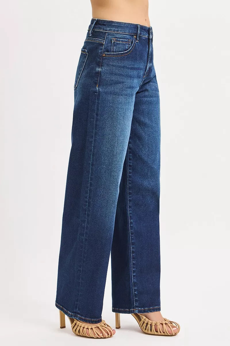 RISEN Mid Rise Wide Baggy Jeans-Jeans-Trendsi-[option4]-[option5]-[option6]-[option7]-[option8]-Shop-Boutique-Clothing-for-Women-Online