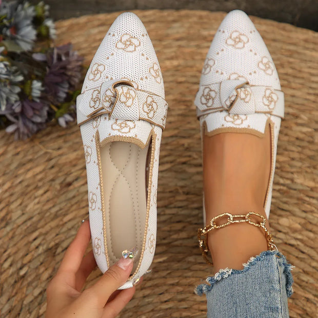 Mesh Point Toe Flat Slip-Ons-135 Flats-Trendsi-White-36(US5)-[option4]-[option5]-[option6]-[option7]-[option8]-Shop-Boutique-Clothing-for-Women-Online