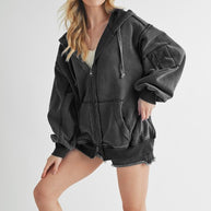 Fiori Hoodie Jacket-Aemi + Co-[option4]-[option5]-[option6]-[option7]-[option8]-Shop-Boutique-Clothing-for-Women-Online