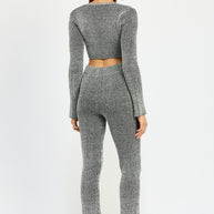 SQUARE NECK CROPPED TOP WITH ZIPPER-Emory Park-[option4]-[option5]-[option6]-[option7]-[option8]-Shop-Boutique-Clothing-for-Women-Online
