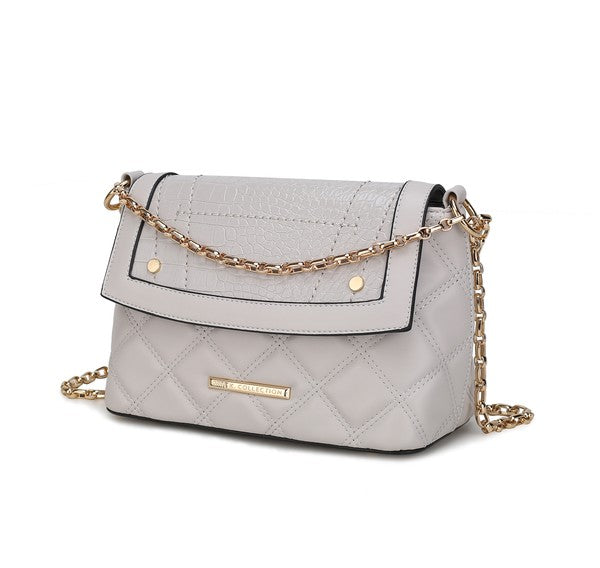 The Danna Shoulder Bag by Mia K-MKF Collection by Mia K-Grey-One Size-[option4]-[option5]-[option6]-[option7]-[option8]-Shop-Boutique-Clothing-for-Women-Online