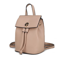 The Serafina Vegan Leather Backpack by Mia K-MKF Collection by Mia K-Taupe-One Size-[option4]-[option5]-[option6]-[option7]-[option8]-Shop-Boutique-Clothing-for-Women-Online