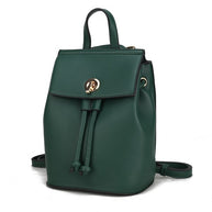 The Serafina Vegan Leather Backpack by Mia K-MKF Collection by Mia K-Green-One Size-[option4]-[option5]-[option6]-[option7]-[option8]-Shop-Boutique-Clothing-for-Women-Online
