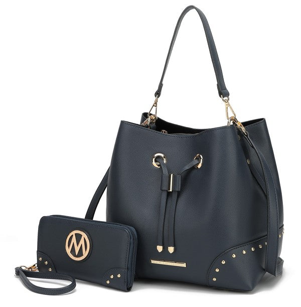 The Solid Bella Bucket by Mia K-MKF Collection by Mia K-[option4]-[option5]-[option6]-[option7]-[option8]-Shop-Boutique-Clothing-for-Women-Online