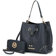The Solid Bella Bucket by Mia K-MKF Collection by Mia K-[option4]-[option5]-[option6]-[option7]-[option8]-Shop-Boutique-Clothing-for-Women-Online