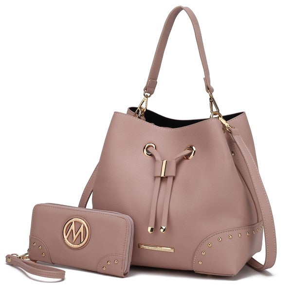 The Solid Bella Bucket by Mia K-MKF Collection by Mia K-[option4]-[option5]-[option6]-[option7]-[option8]-Shop-Boutique-Clothing-for-Women-Online