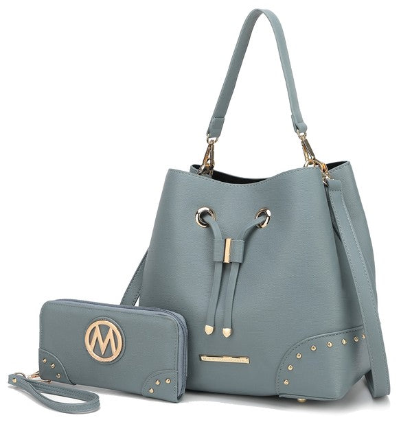 The Solid Bella Bucket by Mia K-MKF Collection by Mia K-[option4]-[option5]-[option6]-[option7]-[option8]-Shop-Boutique-Clothing-for-Women-Online