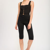 SLEEVELESS TOP WITH BUTTON UP DETAIL-Emory Park-[option4]-[option5]-[option6]-[option7]-[option8]-Shop-Boutique-Clothing-for-Women-Online
