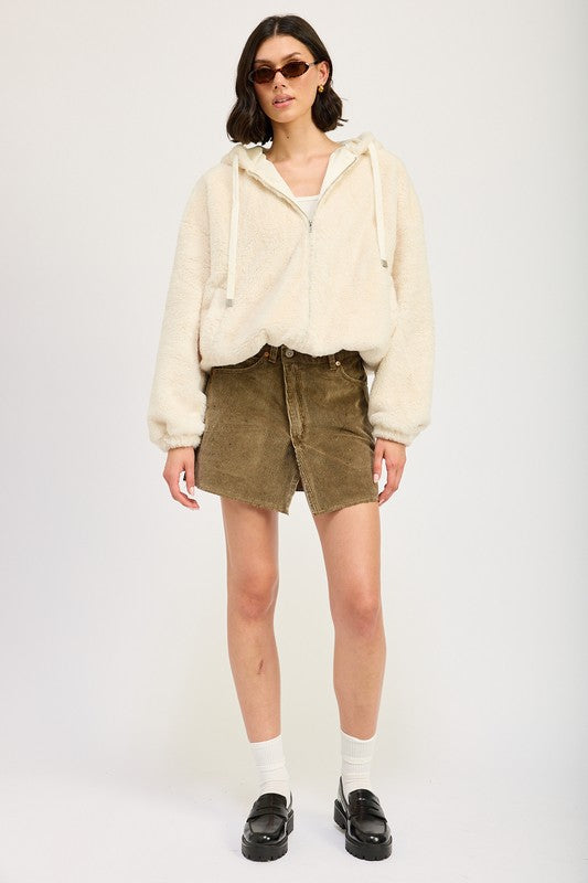 FUZZY HOODED JACKET-Emory Park-[option4]-[option5]-[option6]-[option7]-[option8]-Shop-Boutique-Clothing-for-Women-Online