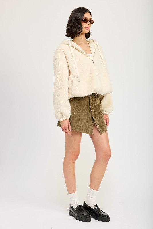 FUZZY HOODED JACKET-Emory Park-[option4]-[option5]-[option6]-[option7]-[option8]-Shop-Boutique-Clothing-for-Women-Online