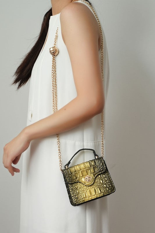 The Luxe Mini Satchel by Mia K-MKF Collection by Mia K-[option4]-[option5]-[option6]-[option7]-[option8]-Shop-Boutique-Clothing-for-Women-Online