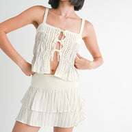 SQUARED NECK MIXED KNIT TOP-Emory Park-IVORY STRIPE-S-[option4]-[option5]-[option6]-[option7]-[option8]-Shop-Boutique-Clothing-for-Women-Online