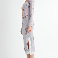 FLORAL MIDI SKIRT WITH LACE TRIM-Emory Park-[option4]-[option5]-[option6]-[option7]-[option8]-Shop-Boutique-Clothing-for-Women-Online