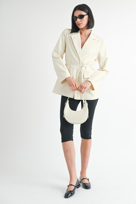 BLAZER WITH WAIST BELT-Emory Park-[option4]-[option5]-[option6]-[option7]-[option8]-Shop-Boutique-Clothing-for-Women-Online