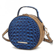 The Ynnari Croc-Embossed Crossbody Bag by Mia K.-MKF Collection by Mia K-Navy-One Size-[option4]-[option5]-[option6]-[option7]-[option8]-Shop-Boutique-Clothing-for-Women-Online