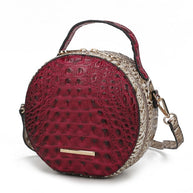 The Ynnari Croc-Embossed Crossbody Bag by Mia K.-MKF Collection by Mia K-Fuchsia-One Size-[option4]-[option5]-[option6]-[option7]-[option8]-Shop-Boutique-Clothing-for-Women-Online