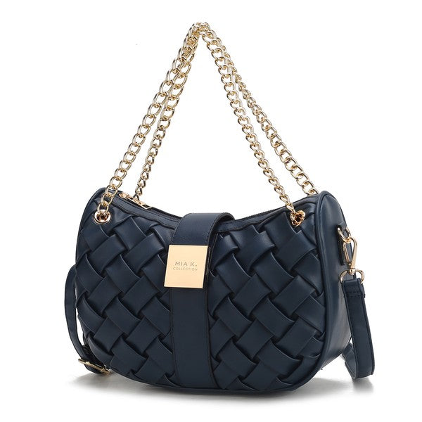 The Solari Shoulder Bag by Mia K-MKF Collection by Mia K-Navy-One Size-[option4]-[option5]-[option6]-[option7]-[option8]-Shop-Boutique-Clothing-for-Women-Online