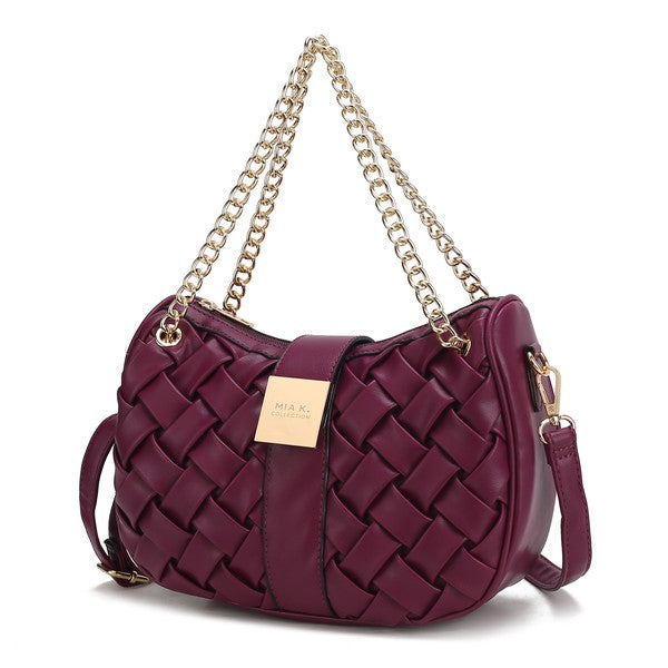 The Solari Shoulder Bag by Mia K-MKF Collection by Mia K-Burgundy-One Size-[option4]-[option5]-[option6]-[option7]-[option8]-Shop-Boutique-Clothing-for-Women-Online