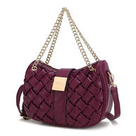 The Solari Shoulder Bag by Mia K-MKF Collection by Mia K-Burgundy-One Size-[option4]-[option5]-[option6]-[option7]-[option8]-Shop-Boutique-Clothing-for-Women-Online