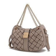 The Solari Shoulder Bag by Mia K-MKF Collection by Mia K-Beige-One Size-[option4]-[option5]-[option6]-[option7]-[option8]-Shop-Boutique-Clothing-for-Women-Online