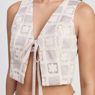 SLEEVELESS V NECK JACQUARD TOP-Emory Park-[option4]-[option5]-[option6]-[option7]-[option8]-Shop-Boutique-Clothing-for-Women-Online