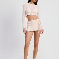LONG SLEEVE BOAT NECK CROPPED TOP-Emory Park-[option4]-[option5]-[option6]-[option7]-[option8]-Shop-Boutique-Clothing-for-Women-Online
