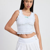 PLEATED MINI SKORT-Emory Park-TAN-S-[option4]-[option5]-[option6]-[option7]-[option8]-Shop-Boutique-Clothing-for-Women-Online