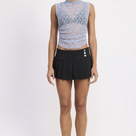 PLEATED MINI SKORT-Emory Park-BLACK-S-[option4]-[option5]-[option6]-[option7]-[option8]-Shop-Boutique-Clothing-for-Women-Online
